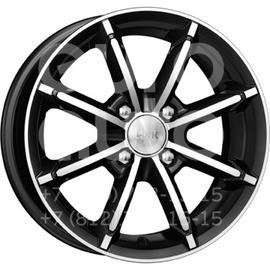 Колесный диск КиК Sportline алмаз черный 6x14 4x100 DIA67.1 ET30 литой Колесный диск КиК Sportline алмаз черный 6x14 4x100 DIA67.1 ET30 литой