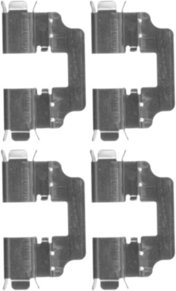 Скоба крепления тормозных колодок для Honda Civic 5D 2006-2012 - Фото №1