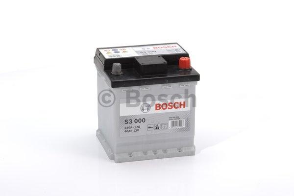 Аккумулятор 175x175x190 340A (-+) ЕВРО АКБ BOSCH S3 40 АH (0092S30000) - Фото №1