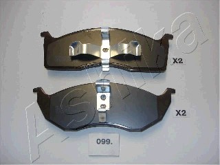 Колодки тормозные передние к-кт для Chrysler Voyager/Caravan 1996-2001 - Фото №1