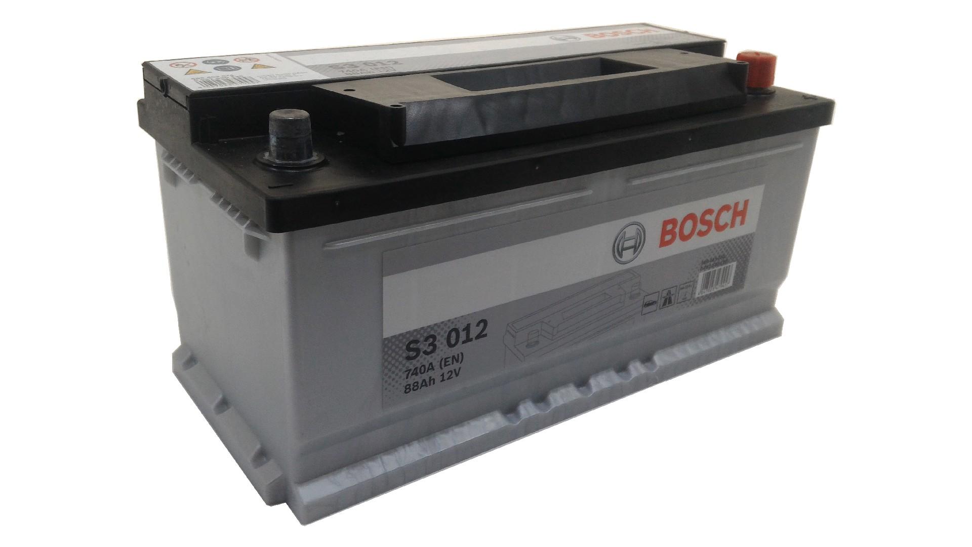 Аккумулятор 353x175x175 740A (-+) ЕВРО АКБ BOSCH S3 88 AH (0092S30120) - Фото №1