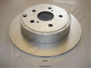 Диск тормозной задний для Toyota CorollaVerso 2004-2009 - Фото №1