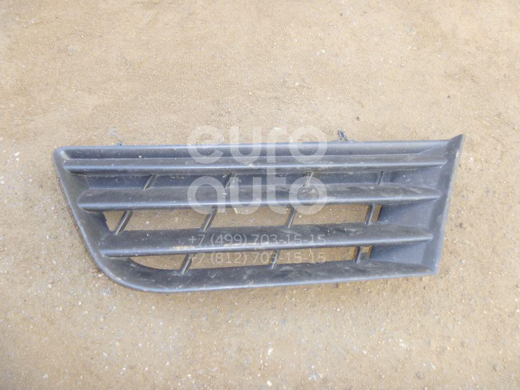 Решетка радиатора левая для Renault Modus 2004-2012 - Фото №1