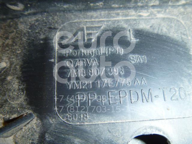 Направляющая заднего бампера левая для Seat,VW Alhambra 2000-2010;Sharan 2000-2004;Sharan 2004-2010 - Фото №1