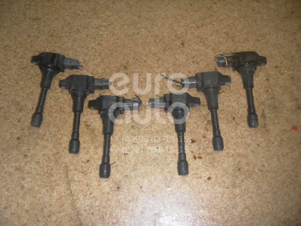 Катушка зажигания для Infiniti,Nissan EX/QX50 (J50) 2008-2014;Note (E11) 2006-2013;X-Trail (T30) 2001-2006;Qashqai (J10) 2006-2014;X-Trail (T31) 2007-2014;M (Y50) 2004-2009;Tiida (C11) 2007-2014;Teana J32 2008-2013;FX/QX70 (S51) 2008> - Фото №1