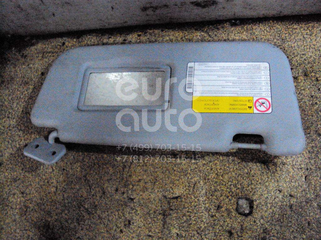 Козырек солнцезащитный (внутри) для Mitsubishi Colt (Z3) 2003-2012 - Фото №1