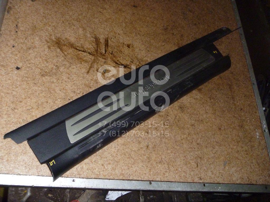 Накладка порога (внутренняя) для Mercedes Benz R171 SLK 2004-2011 - Фото №1