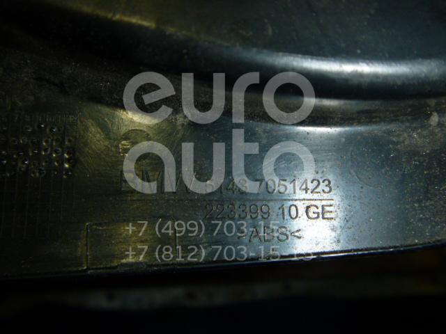 Накладка порога (внутренняя) для BMW X3 E83 2004-2010 - Фото №1