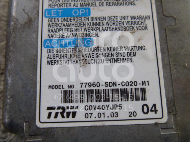 Блок управления AIR BAG для Honda Accord Coupe USA 2003-2008;Accord VII 2003-2008 - Фото №1