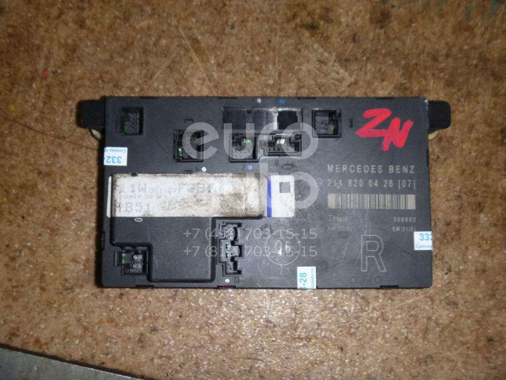 Блок комфорта для Mercedes Benz W211 E-Klasse 2002-2009 - Фото №1