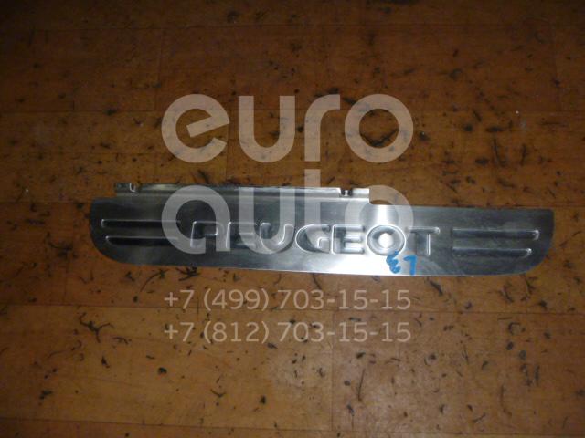 Накладка порога (внутренняя) для Peugeot 407 2004-2010 - Фото №1