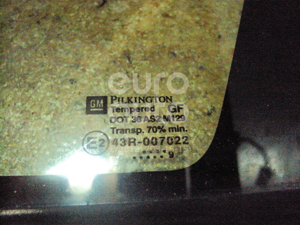 Стекло кузовное глухое левое для Opel Zafira A (F75) 1999-2005 - Фото №1