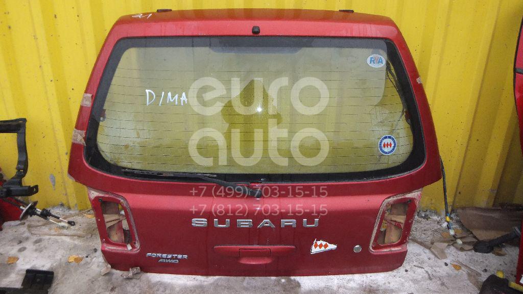 Дверь багажника со стеклом для Subaru Forester (S10) 2000-2002 - Фото №1