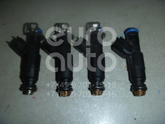 Форсунка инжекторная электрическая для Volvo,Ford,Mazda C30 2006-2013;Focus II 2005-2008;Fusion 2002-2012;C-MAX 2003-2010;Mondeo III 2000-2007;Mazda 5 (CR) 2005-2010;MPV II (LW) 1999-2006;323 (BJ) 1998-2003;Mazda 6 (GG) 2002-2007;Mazda 3 (BK) 2002-2009;S40 2004-2012 - Фото №1