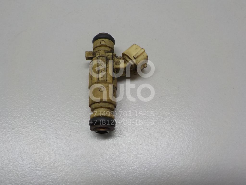 Форсунка инжекторная электрическая для Hyundai,Kia Elantra 2000-2005;Matrix 2001-2010;Coupe (GK) 2002-2009;Tucson 2004-2010;Sportage 2004-2010;Trajet 2000-2009;Santa Fe (CM) 2006-2012;Grandeur (IV) 2005-2010;i30 2007-2012 - Фото №1