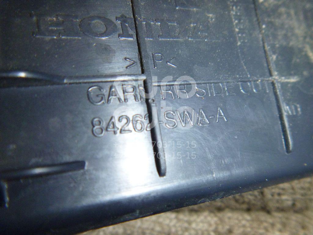 Накладка порога (внутренняя) для Honda CR-V 2007-2012 - Фото №1