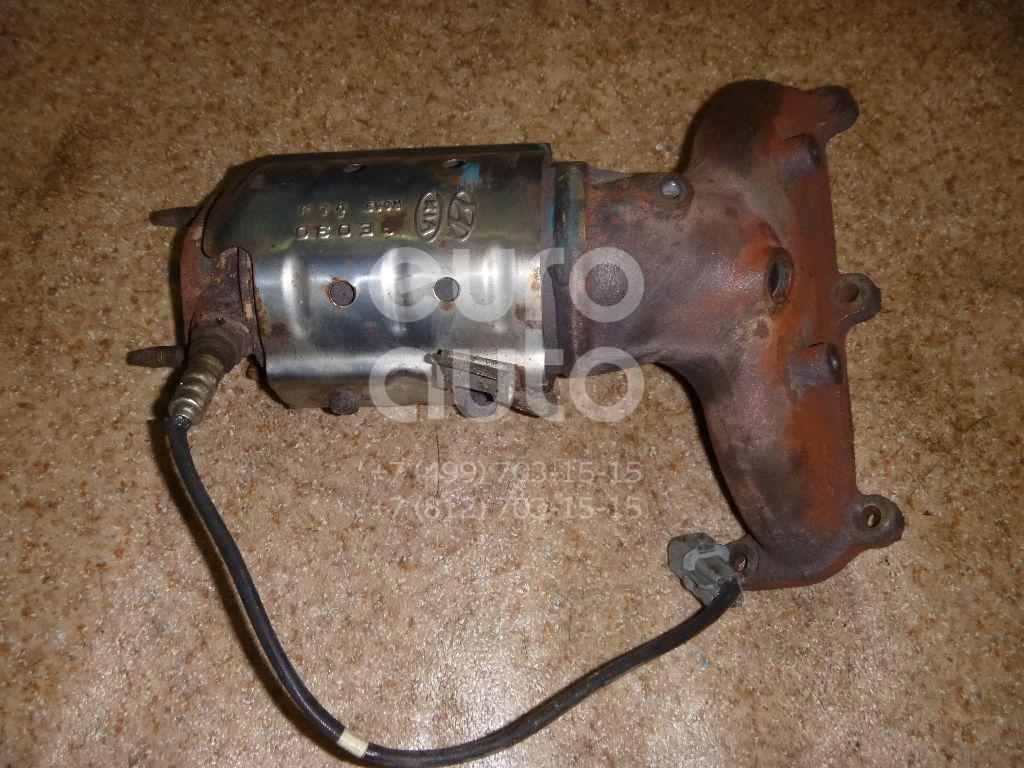 Коллектор выпускной для Hyundai Grandeur (IV) 2005-2010;Santa Fe (CM) 2006-2012 - Фото №1