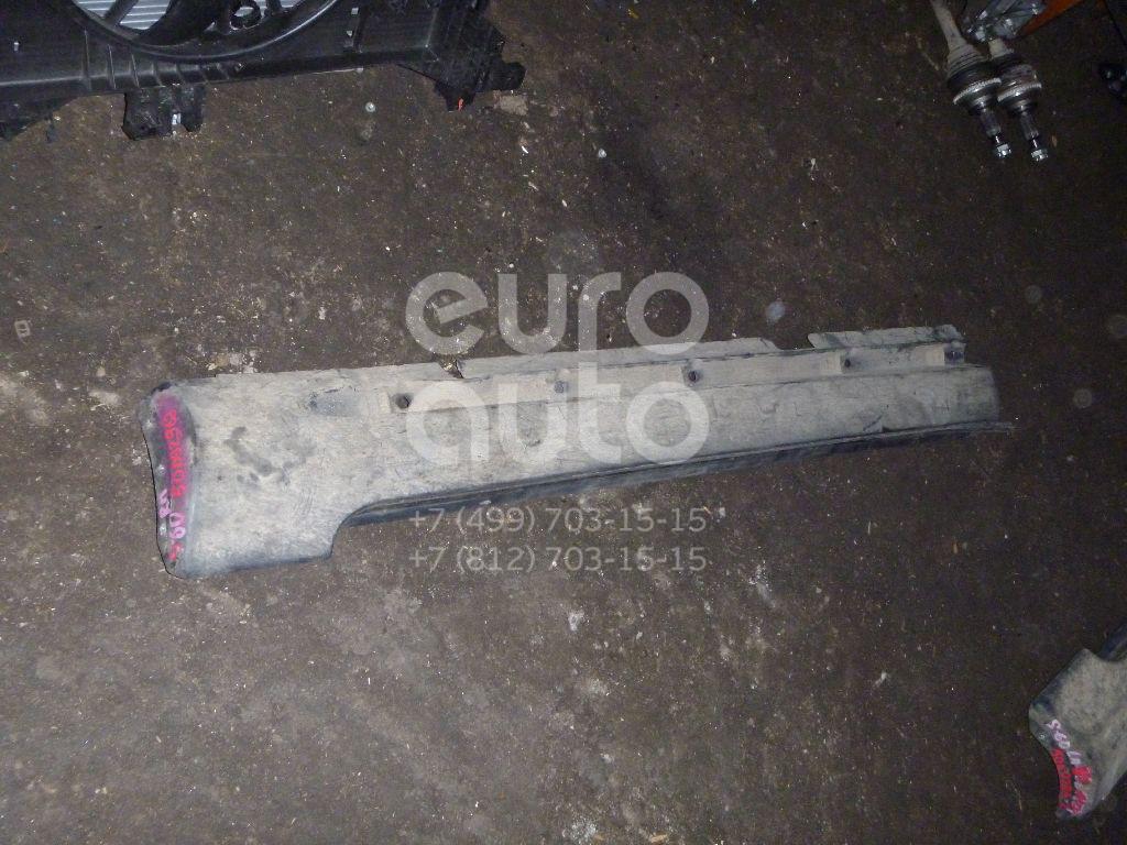 Накладка на порог (наружная) для Volvo S60 2000-2009 - Фото №1
