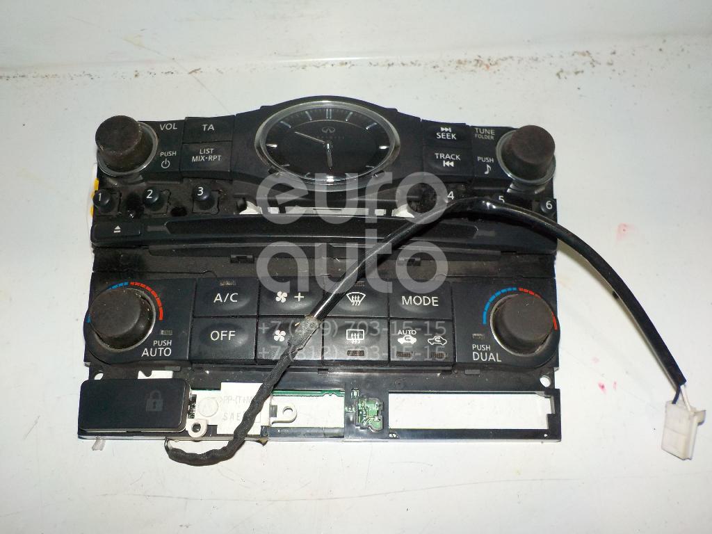 Блок управления климатической установкой для Infiniti FX/QX70 (S51) 2008>;EX/QX50 (J50) 2008-2014 - Фото №1