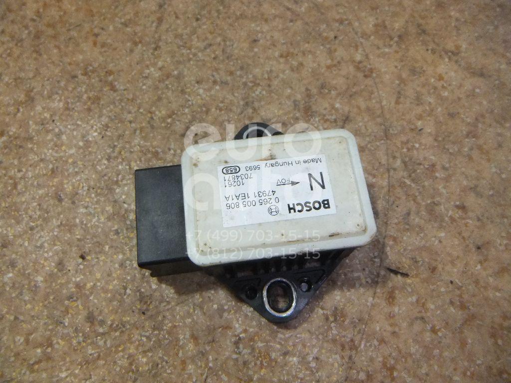 Датчик ускорения для Infiniti,Nissan FX/QX70 (S51) 2008>;Qashqai (J10) 2006-2014;M (Y50) 2004-2010;EX/QX50 (J50) 2008>;Teana J32 2008-2013;G (V36) 2007-2014 - Фото №1