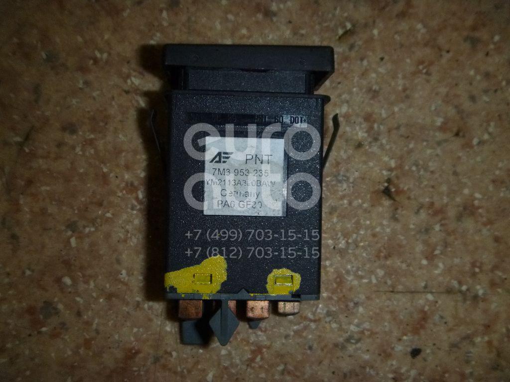 Кнопка аварийной сигнализации для VW,Seat Sharan 2000-2004;Sharan 2004-2010;Alhambra 2000-2010 - Фото №1