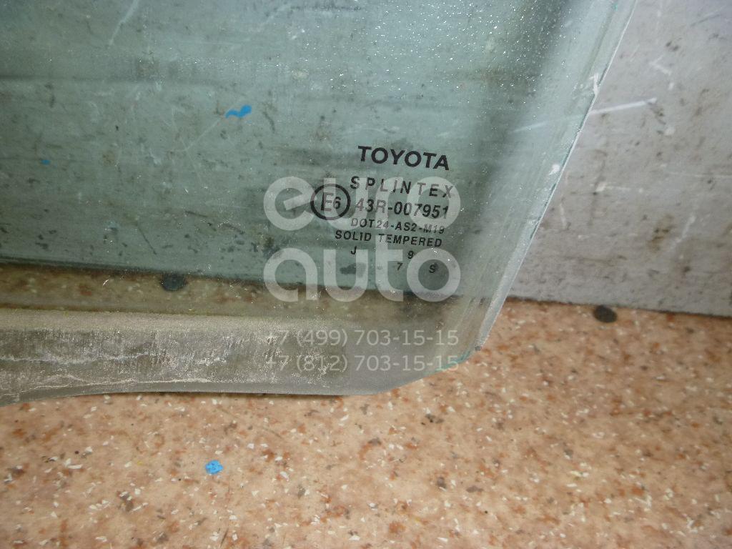 Стекло двери задней левой для Toyota Corolla E11 1997-2001 - Фото №1