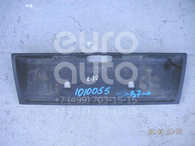 Рамка под номер для BMW 3-серия E30 1982-1991 - Фото №1