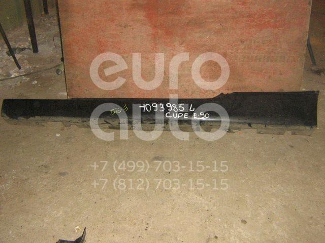 Накладка на порог (наружная) для BMW 3-серия E90/E91 2005-2012 - Фото №1