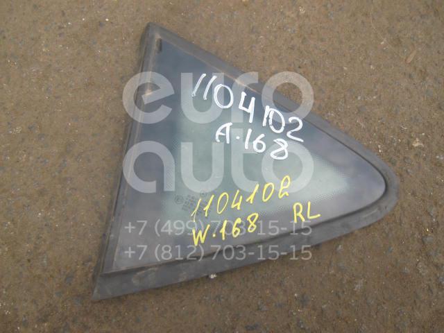 Стекло кузовное глухое левое для Mercedes Benz A140/160 W168 1997-2004 - Фото №1