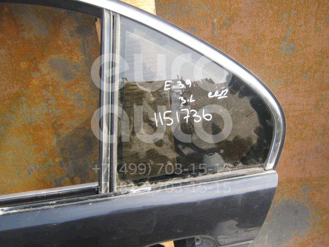 Стекло двери задней левой (форточка) для BMW 5-серия E39 1995-2003 - Фото №1