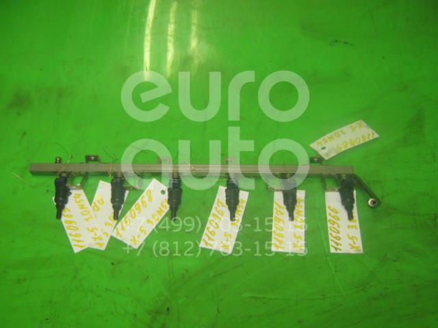 Рейка топливная (рампа) для BMW X5 E53 2000-2007;3-серия E46 1998-2005;5-серия E39 1995-2003;Z3 1995-2003;7-серия E65/E66 2001-2008;X3 E83 2004-2010;5-серия E60/E61 2003-2009;Z4 E85/E86 2002-2008 - Фото №1