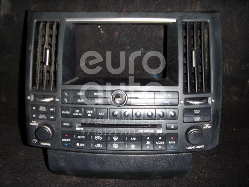 Блок управления климатической установкой для Infiniti FX (S50) 2003-2007 - Фото №1