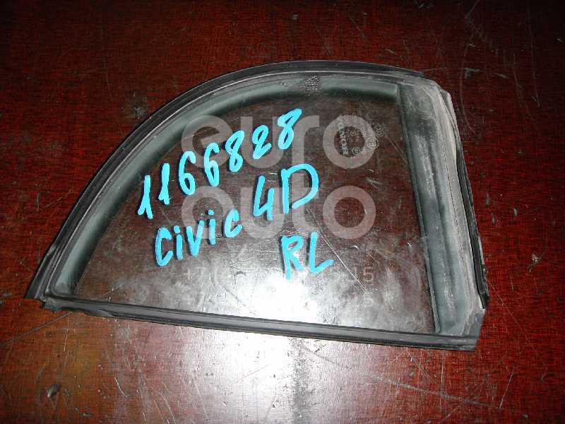 Стекло двери задней левой (форточка) для Honda Civic 4D 2006-2012 - Фото №1