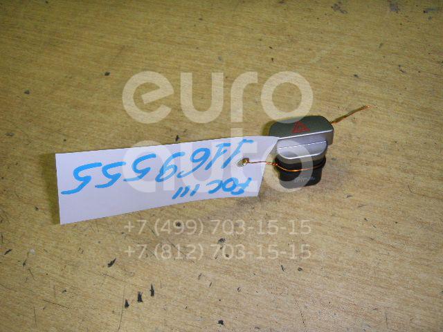 Кнопка аварийной сигнализации для Ford Focus II 2008-2011;Focus II 2005-2008 - Фото №1