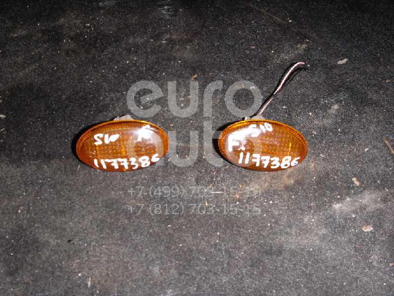 Повторитель на крыло желтый для Subaru Forester (S10) 1997-2000;Forester (S10) 2000-2002;Impreza (G11) 2000-2007;Legacy (B12) 1998-2003;Legacy Outback (B12) 1998-2003 - Фото №1