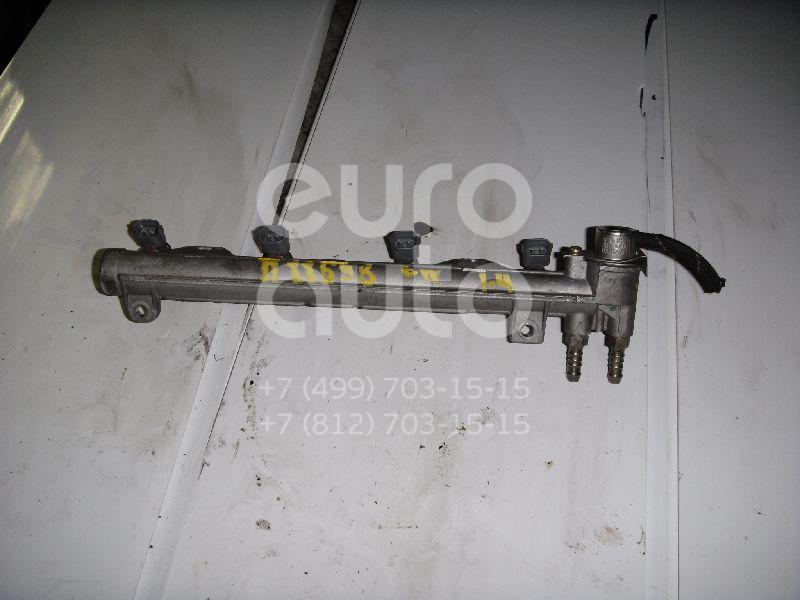 Рейка топливная (рампа) для VW,Skoda Golf IV/Bora 1997-2005;Fabia 1999-2006;Fabia 2007-2015 - Фото №1