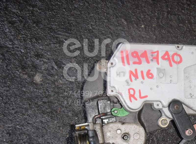 Замок двери задней левой для Nissan Almera N16 2000-2006;Almera Tino 2000-2006 - Фото №1