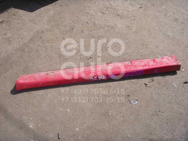 Накладка на порог (наружная) для Honda HR-V 1999-2005 - Фото №1