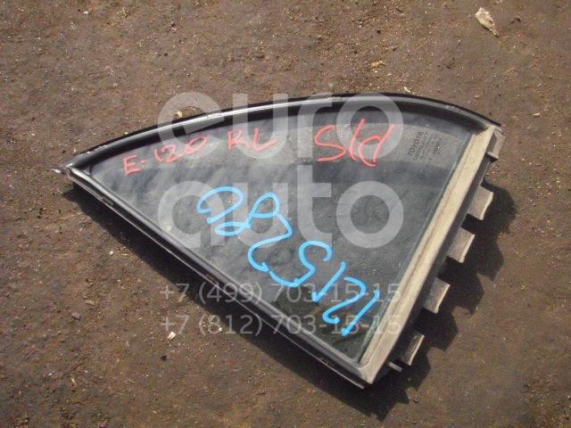 Стекло двери задней левой (форточка) для Toyota Corolla E12 2001-2006 - Фото №1