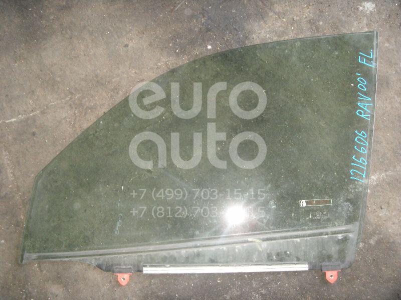 Стекло двери передней левой для Toyota RAV 4 2000-2005 - Фото №1