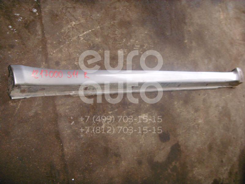 Накладка на порог (наружная) для Subaru Forester (S11) 2002-2007 - Фото №1