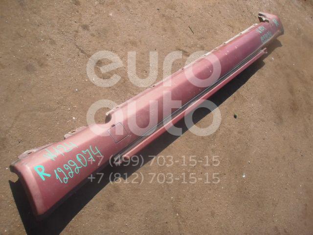 Накладка на порог (наружная) для Mercedes Benz W124 1984-1993 - Фото №1
