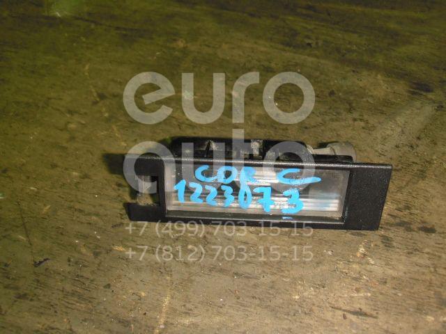 Фонарь подсветки номера для Opel Corsa C 2000-2006;Astra H / Family 2004-2015;Meriva 2003-2010;Tigra TwinTop 2004-2009;Vectra C 2002-2008;Zafira B 2005-2012 - Фото №1