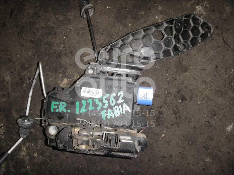 Замок двери передней правой для Skoda,VW,Seat Fabia 1999-2006;Caddy III 2004-2016;Polo 2001-2009;Transporter T5 2003-2015;Ibiza V 2008>;Cordoba 2003-2008;Ibiza IV 2002-2008 - Фото №1