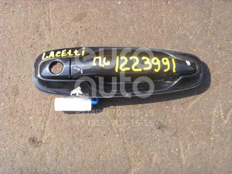 Ручка двери передней наружная левая для Chevrolet,Daewoo Lacetti 2003-2013;Gentra II 2013-2015;Nubira 2003-2007 - Фото №1