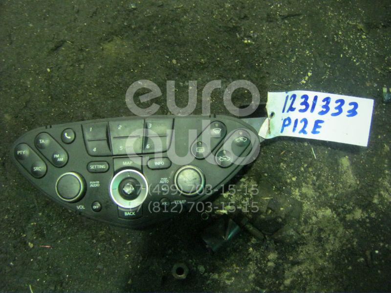 Блок управления климатической установкой для Nissan Primera P12E 2002-2007 - Фото №1