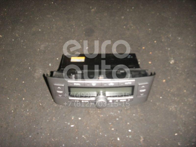 Блок управления климатической установкой для Toyota Avensis II 2003-2008 - Фото №1