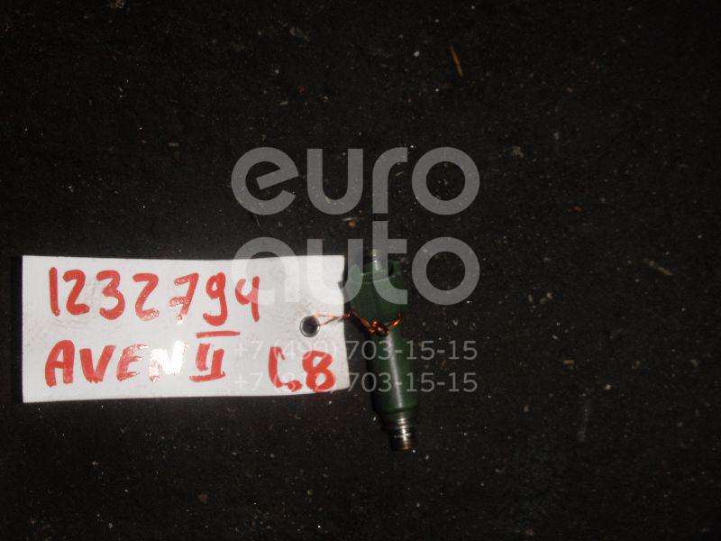 Форсунка инжекторная электрическая для Toyota Avensis II 2003-2008;Avensis I 1997-2003;Corolla E11 1997-2001;Celica (ZT23#) 1999-2005;RAV 4 2000-2005;Corolla E12 2001-2006;Matrix 2001-2008 - Фото №1