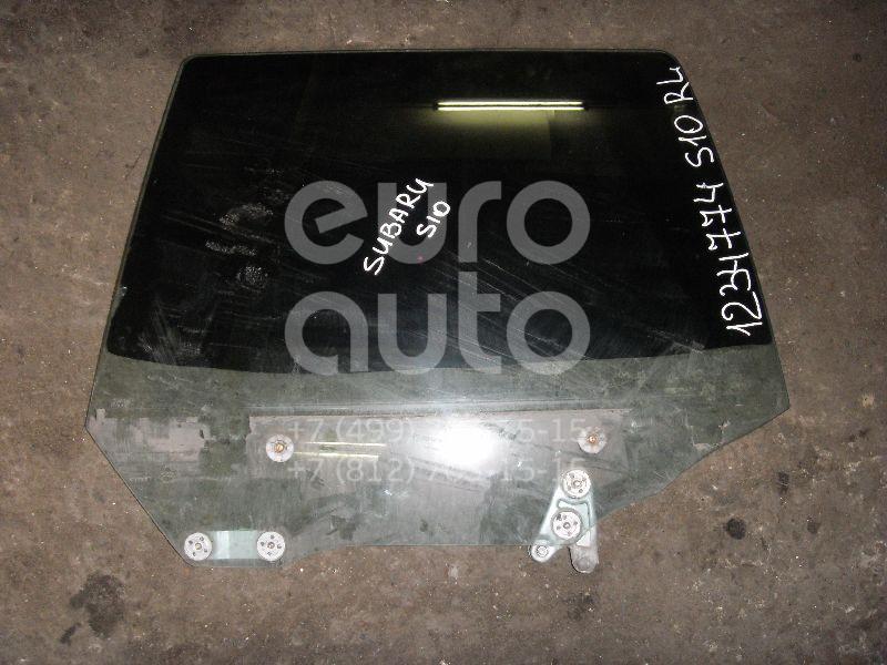 Стекло двери задней левой для Subaru Forester (S10) 2000-2002 - Фото №1