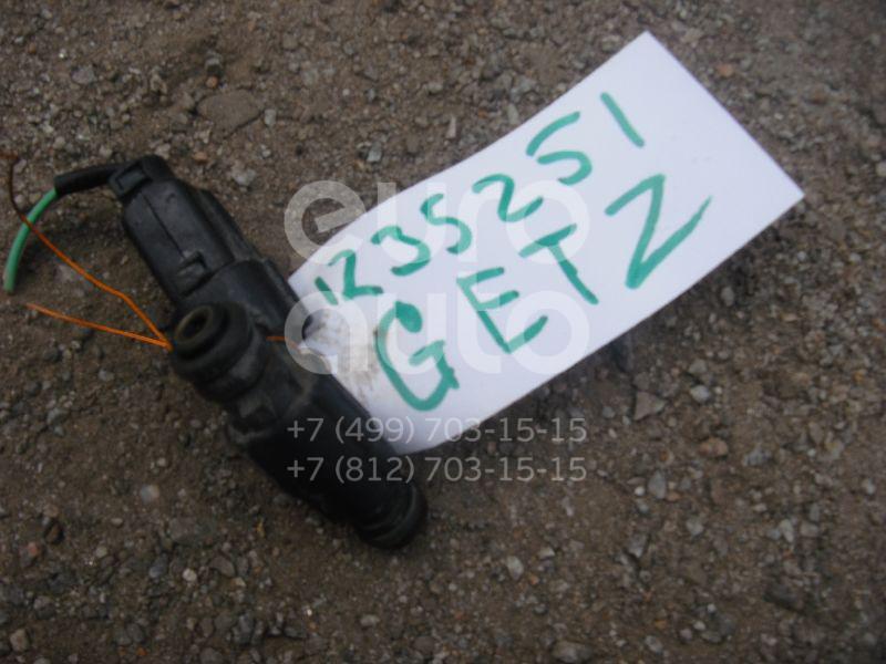 Форсунка инжекторная электрическая для Hyundai,Kia Getz 2002-2010;Coupe (RD) 1996-2002;Elantra 2000-2005;Matrix 2001-2010;Coupe (GK) 2002-2009;Cerato 2004-2008;Accent II (+ТАГАЗ) 2000-2012 - Фото №1